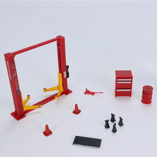 ABS 1/64 Model Car Display Diorama Garage Maintenance Tools Set Decoration/ - Picture 7 of 7