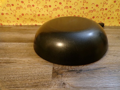 Wok Medium Metal Non-Stick Plastic Handle 12" Diameter 2-3/4" High w/Flat Bottom - 第 18/20 張圖片