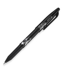 31550 Pilot FriXion Ball Erasable Gel Pen, Fine Pt 0.7mm, Black Ink, Pack Of 6