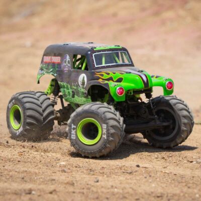 Losi 1/18 Mini LMT 4X4 Brushed Monster Truck RTR Grave Digger