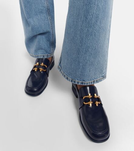 Bottega Veneta Monsieur Mocassin Abyss Indigo Horsebit Halbschuhe Größe EU 38 - Bild 3 von 15