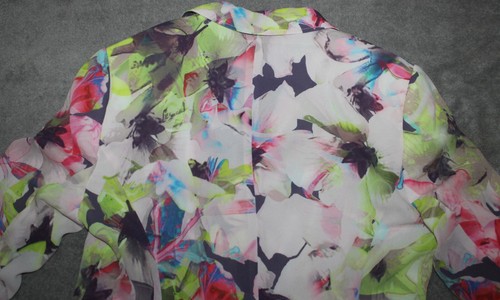 BASLER FLORAL 2 BUTTON BLAZER & T-SHIRT SIZE 38 - Picture 7 of 9