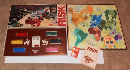 VINTAGE 1975 Parker Risk World Conquest Board Game COMPLETE - Picture 2 of 2