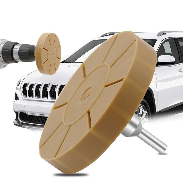 1Pc 3.5'' Rubber Eraser Wheel For Car Adhesive Pinstripe Sticker Glue Removal 1Pc 3.5'' Rubber Eraser Wheel For Car Adhesive Pinstripe Sticker Glue Removal