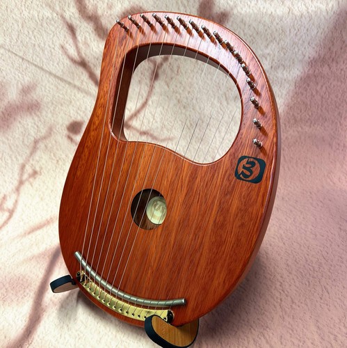Lyre Harp 16 String Premium Hollow Mahogany - Picture 2 of 6