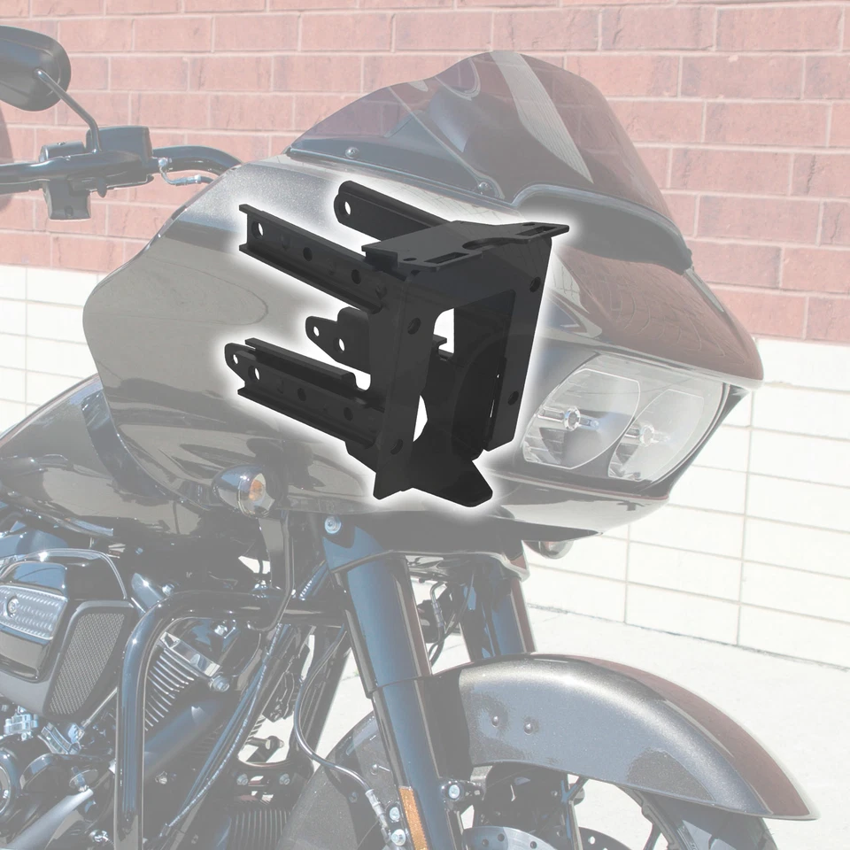 Inner Fairing Bracket Radio Mount Kit Fit For Harley Touring Road Glide 15-23 US - Image 4 of 4