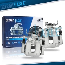 Rear Driver Passenger Brake Calipers w/ Brackets for Buick Encore Chevrolet Trax