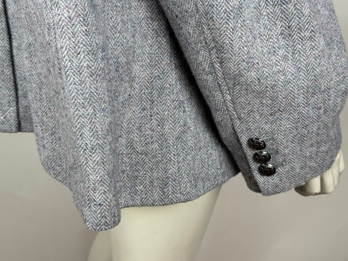 Talbots Herringbone Wool Blend Blazer Women Plus 2X? NWOT Lined Button-up Jacket - Picture 13 of 15