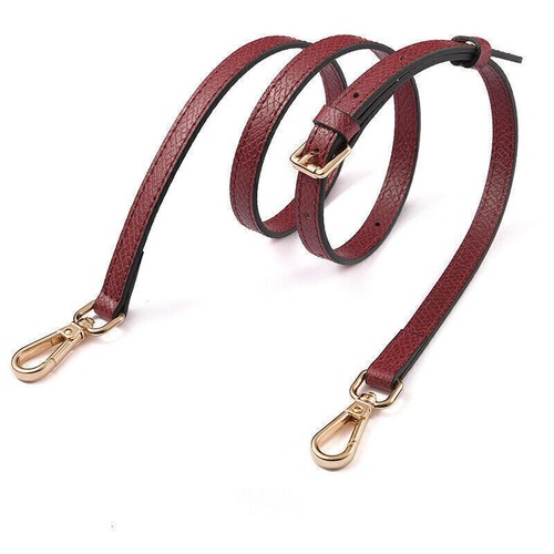 1.2cm Shoulder Crossbody Replacement Handbag Genuine Leather Adjust Bag Strap - Picture 12 of 27