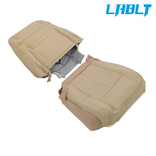 Cubierta de asiento LABLT parte inferior y superior del conductor bronceado camel para Ford Expedition 2007-2014 - Imagen 3 de 9