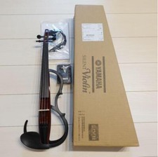 YAMAHA YSV104BR Silent Violin Brown 4/4 Beginner Practice Electric Set