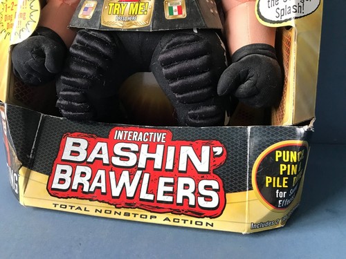 Marvel WWF WWE 2006 interactivo Bashing Brawlers Sting Crow TNA WCW en caja - Imagen 3 de 10