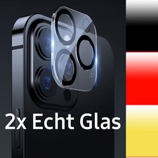 2x Kameraschutz für iPhone 17 16 15 14 13 12 11 X Pro Max Schutzglas Panzerfolie