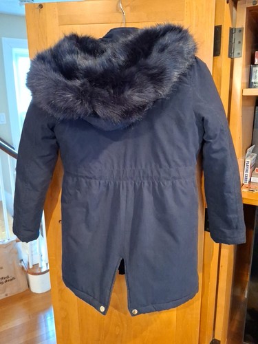 Mayoral Kids Girls Winter Spring Zip Up Jacket Coat Size 7/8 - Picture 6 of 9