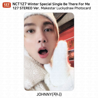 nct127 be there for me makestar マーク トレカ NCT 127 Winter Special Single Be There For Me Lucky Draw Photocard