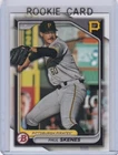PAUL SKENES ROOKIE CARD Pittsburgh Pirates Baseball 2024 BOWMAN PROSPECTS RC!