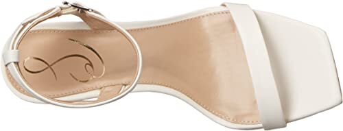 Sam Edelman Orchidee weiße Knöchelriemen offene Zehenpartie Stiletto High Heel Sandalen - Bild 5 von 6