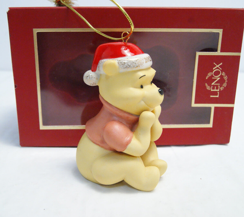 Lenox Winnie The Pooh Christmas Wish Ornament Disney Showcase Collection 2021 - Picture 5 of 10