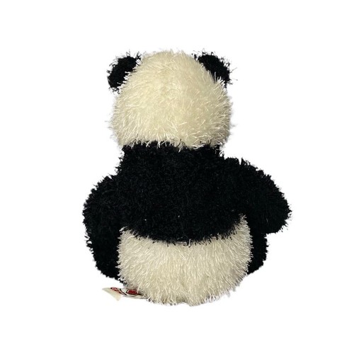 Webkinz Panda Bear Plush Ganz WKS1001 White Black Toy - Picture 4 of 8