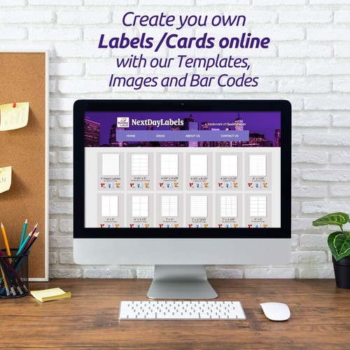 1000 Premium Matte Postcards - 4 Per Page Micro Perforated for Easy Printing - Picture 9 of 11
