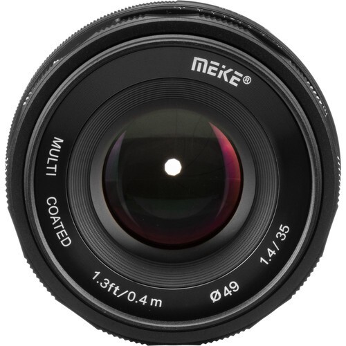 Meike 35mm F1.4 APS-C Standard Fixed Focus Lens for Olympus Panasonic M4/3 - Picture 8 of 11