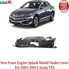 New Front Engine Splash Shield Under Cover For 2004-2004 Acura TSX