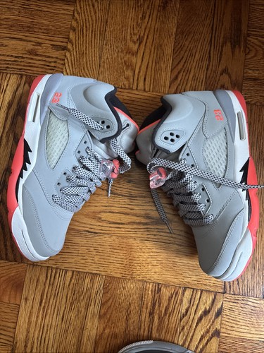 Nike Air Jordan 5 Retro GG "Hot Lava" Wolf Grey 440892-018 Youth 5Y - Bild 7 von 15