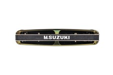 Suzuki C-20-C Olive Harmonica. Key of C