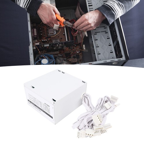 New 500W Computer Power Supply Desktop Case PC Supplies Support Lineback Dual C - Photo 6/12