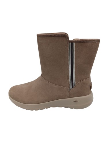 SKECHERS ON THE GO JOY CADET Damengröße 7,5 Stiefel dunkel taupe Wildleder - Bild 3 von 9