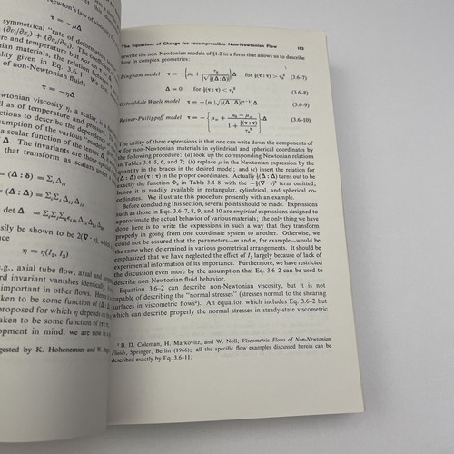 Transport Phenomena by Bird, Stewart, Lightfoot - Vintage 1960 Paperback Book - Bild 14 von 16