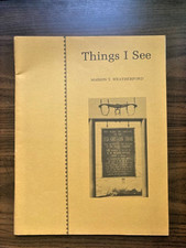 RARE 1974 Signed Things I See: Oregon Trail:Weatherford Columbia River, Ranching