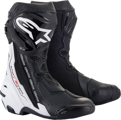 Alpinestars Supertech R Boots US 12.5 / EU 48 Black/White