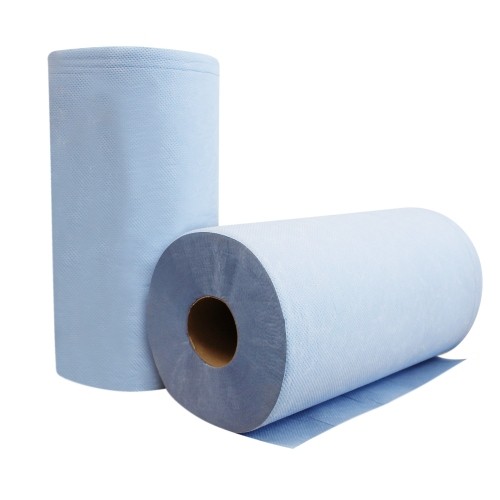 Wipex Putzpapier-Rolle Bluetech 2 Rollen A 500 TüCher 38X36Cm Blau Nordvlies-image