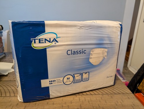 TENA Clásico Adulto Incontinencia Calzoncillos Medianos Regulares 34""-47” Paquete de 25 NUEVO - Imagen 8 de 9