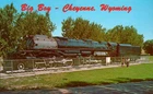 Vintage Postcard Big Boy Cheyenne Wyoming Locomotive Unposted