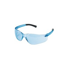MCR SAFETY 3NTZ6 PK 12 Safety Glasses,Light Blue,Scratch-Resist 3NTZ6