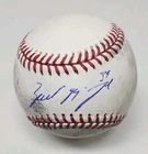 Zach McKinstry Signed Autographed Game Used Major League Baseball TIGERS