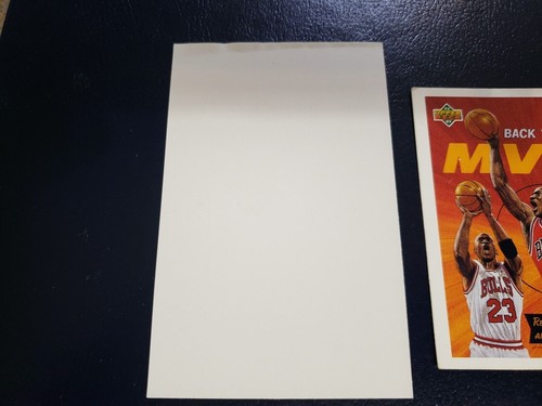 Bart Oates 49ers 1996 Topps Gilt Edge NFL OVERSIZE Blank Back White Strip - Picture 3 of 4
