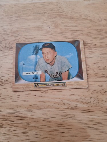 1955 Bowman #4 Eddie Waitkus