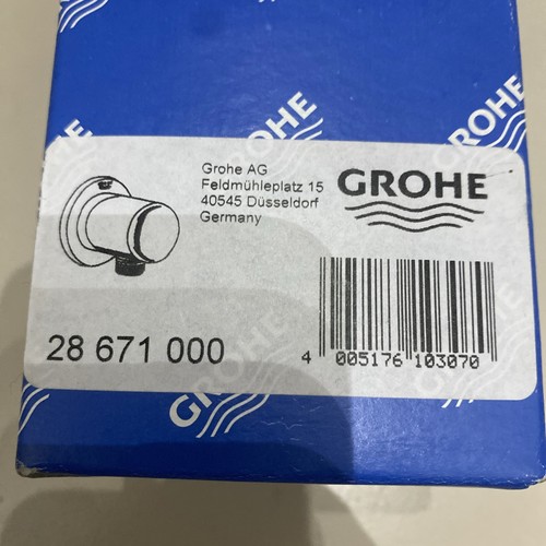 Grohe Relexa Plus 28671 000 Shower Hose Outlet Elbow 1/2" Chrome New 28671000 - Bild 2 von 16