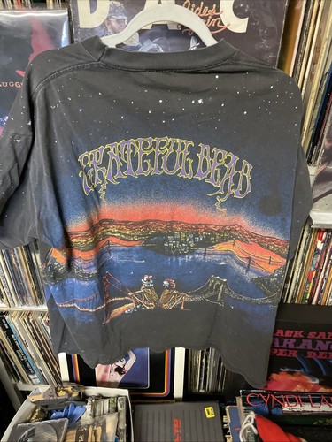 Vintage 1990 Grateful Dead San Francisco Bridge All Over Print Original Shirt Xl - Picture 8 of 13