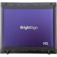 BrightSign HD1026 Expanded I-O 4K Digital Signage Media Player Black  Purple