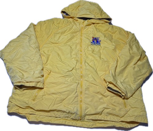 Vintage Disneyland The One and Only Tigger gelb gefütterte Regenjacke Gr. XL