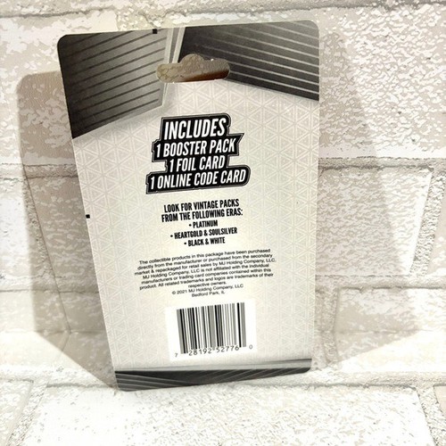 MJ Holding (2021) Pokemon Mystery Blister Pack Vintage Pack Chance NEW SEALED - Picture 3 of 5