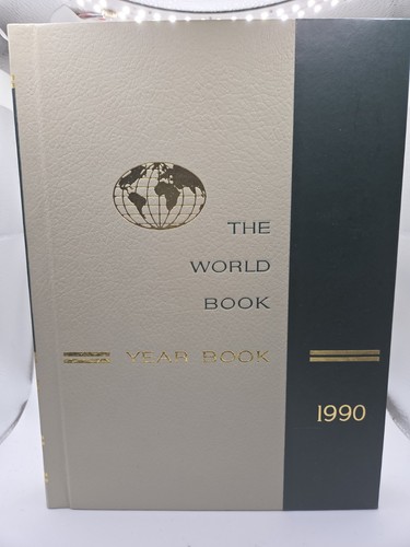 The World Book: Vintage Year Book 1990 A Review Of The Events Of 1989 - Picture 1 of 3
