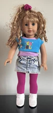 American Girl Courtney Moore 18” Doll In Meet Outfit