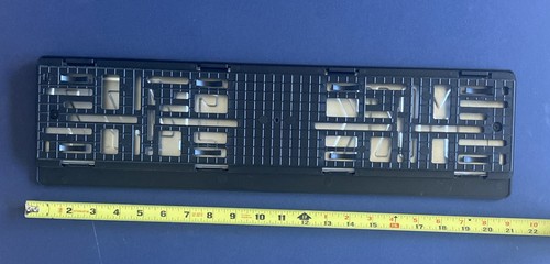 Real Used German License Plate With New Frame Da-kar Czechia Autodíly F-M Europe - Picture 3 of 5