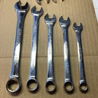 Husky Wrenches Metric And SAE Combination Open End & Box. 9 Total
