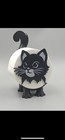 Cat Toilet Paper Holder, Self Standing Bathroom Set, Funny Bathroom/Office “NIB”